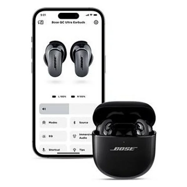 Bose Quietcomfort Ultra ANC TWS Siyah Kulak İçi Bluetooth Kulaklık - Görsel 3