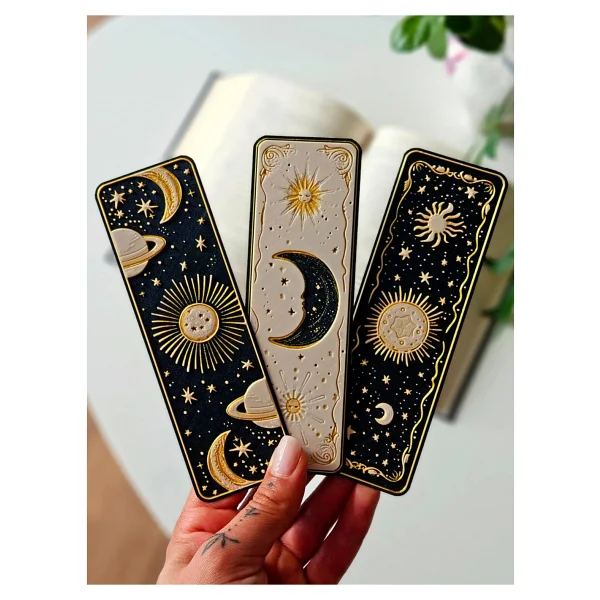 Anka Atolye Mistisizm Ve Tarot Temalı 3'lü Ayraç - Göksel Rüyalar 3d Kitap Ayracı Seti - Sprituel Yolculuk - Görsel 9