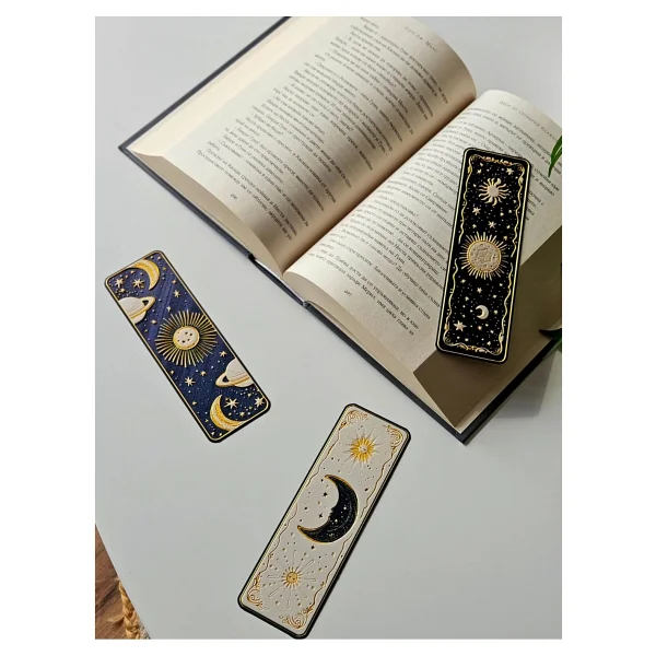Anka Atolye Mistisizm Ve Tarot Temalı 3'lü Ayraç - Göksel Rüyalar 3d Kitap Ayracı Seti - Sprituel Yolculuk - Görsel 7
