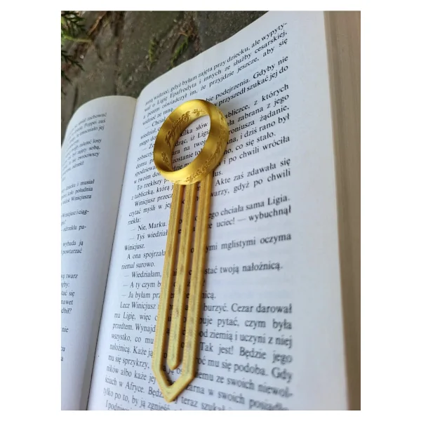 Anka Atolye Lord Of The Rings / Yüzüklerin Efendisi Temalı Kitap Ayracı - Lotr Temalı Kitap Ayraç - Görsel 2