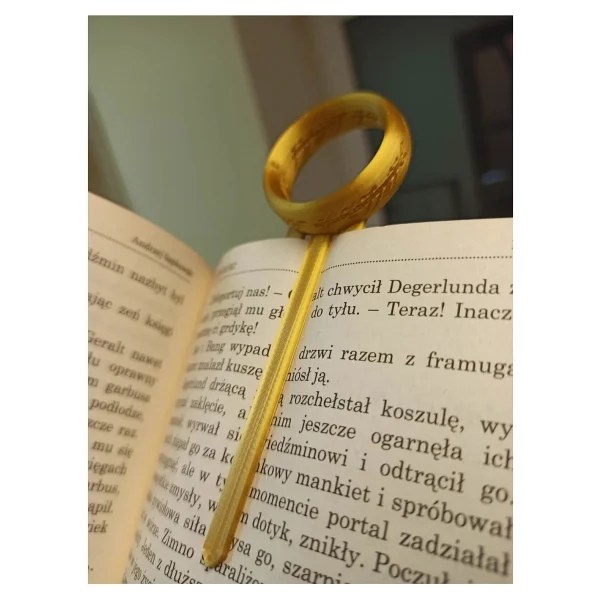 Anka Atolye Lord Of The Rings / Yüzüklerin Efendisi Temalı Kitap Ayracı - Lotr Temalı Kitap Ayraç - Görsel 4