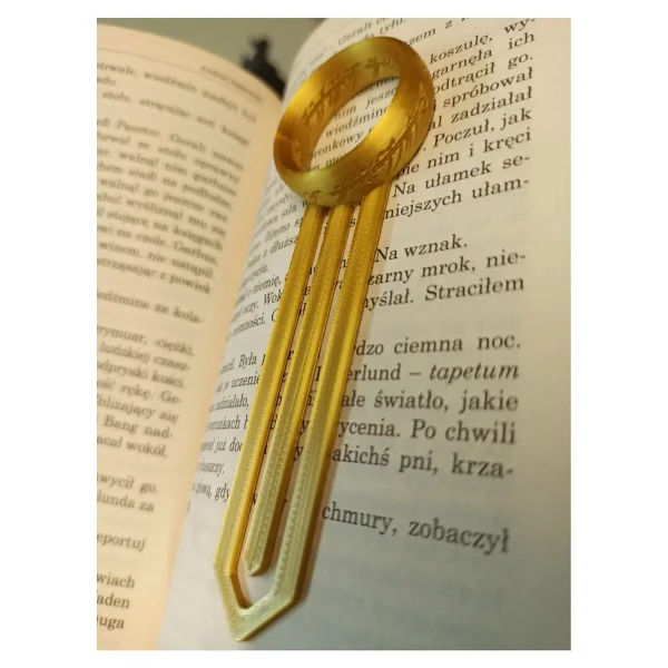 Anka Atolye Lord Of The Rings / Yüzüklerin Efendisi Temalı Kitap Ayracı - Lotr Temalı Kitap Ayraç - Görsel 5