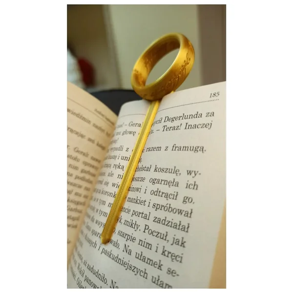 Anka Atolye Lord Of The Rings / Yüzüklerin Efendisi Temalı Kitap Ayracı - Lotr Temalı Kitap Ayraç - Görsel 6