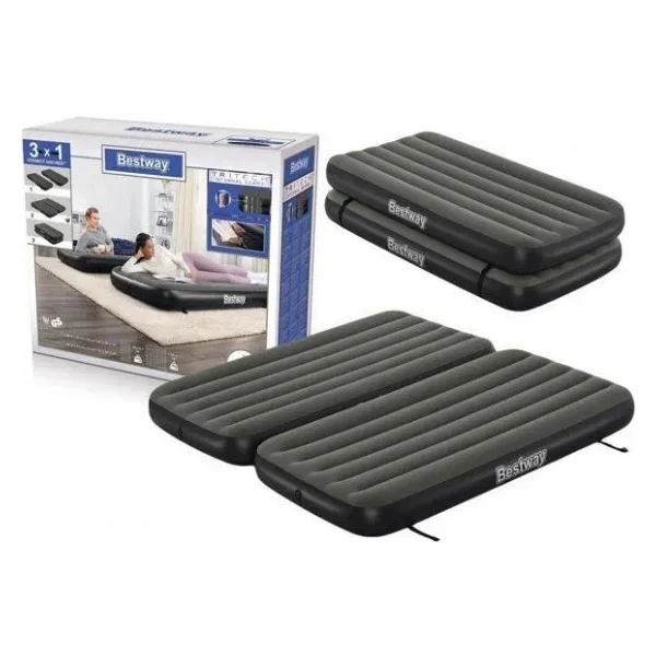 Bestway 67922 İki Katlı Çift Kişilik Şişme Yatak - Görsel 8