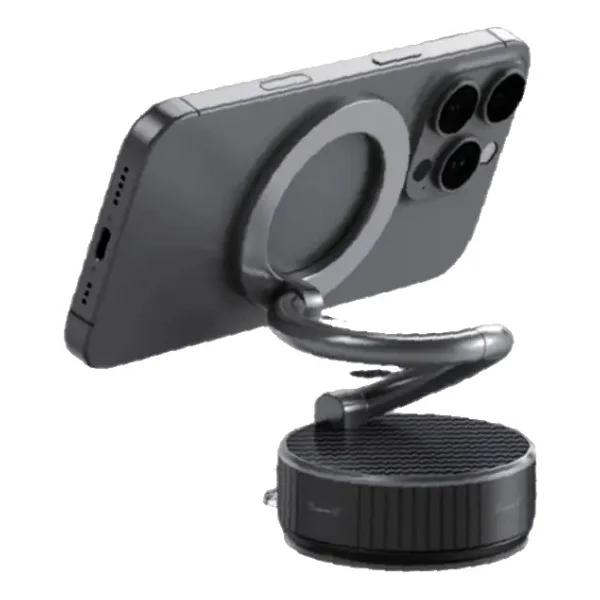 Linktech H884 Vakumlu Mıknatıslı Telefon Tutucu - Görsel 3
