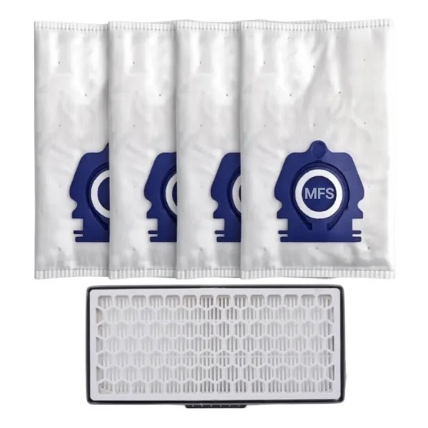MFS Miele Uyumlu Guard M1 / L1 Comfort 4 Adet Bez Toz Torbası ve Hepa Filtre Seti - Görsel 2