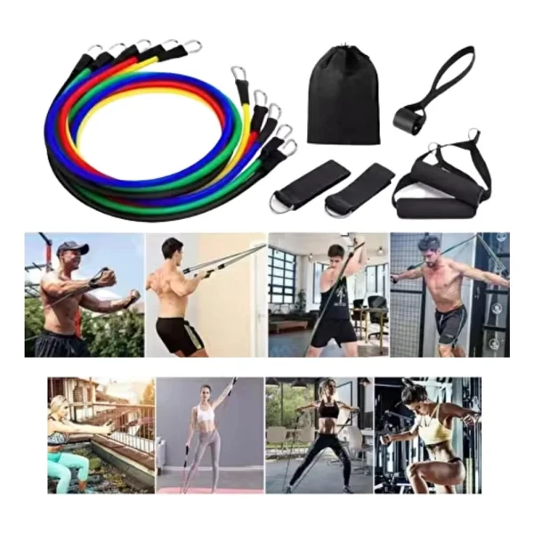 Epilons Full Body Antrenman Için Kapı Arkası Spor Bandı Ve Aksesuar Seti - Görsel 4