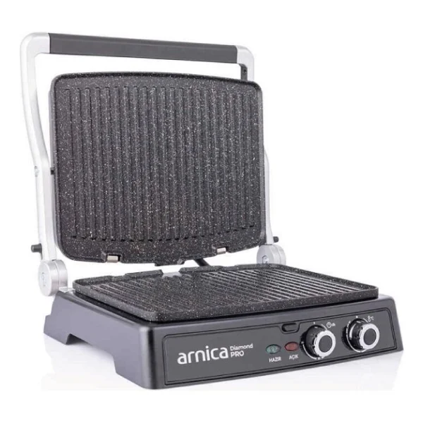 Arnica Diamond Pro Gh26411 Inox 2000 W Tost Makinesi - Görsel 3