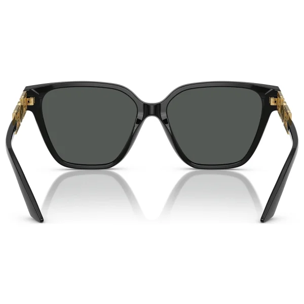 Versace Greca Strass Butterfly Ve4471b Gb187 Black-Dark Grey Kadın Güneş Gözlüğü - Görsel 8