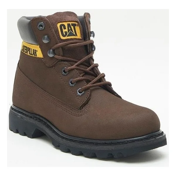 Cat Colorado 015m100031-C1527 Chocolate Erkek Nubuk Bot - Görsel 7