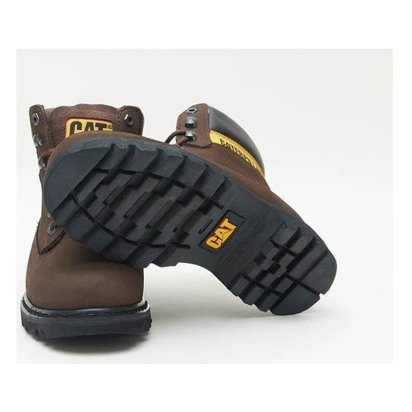 Cat Colorado 015m100031-C1527 Chocolate Erkek Nubuk Bot - Görsel 10