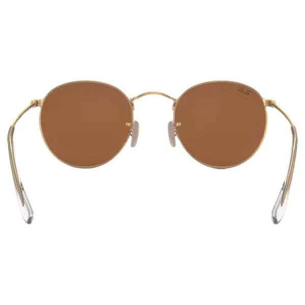 Ray-Ban Round Metal 3447 112/Z2 Gold-Brown/Pink Aynalı Güneş Gözlüğü - Görsel 8
