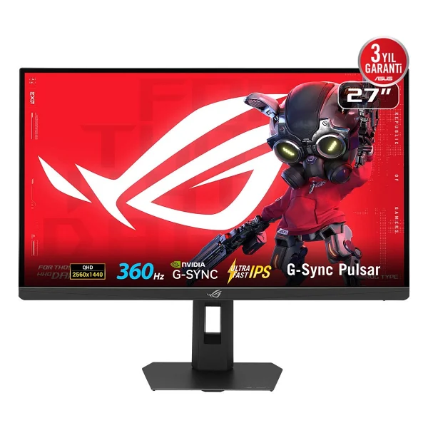 Asus Rog Strix Pulsar Xg27aqngv 27" 1 Ms 2k Pivot Ips 360 Hz Oyuncu Monitörü - Görsel 4