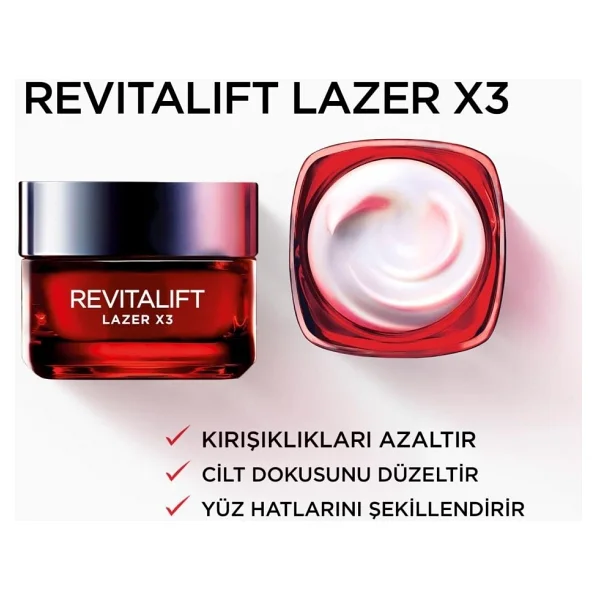 L'oreal Paris Revitalift Lazer X3 Yaşlanma Karşıtı Göz Bakım Kremi 15 Ml Etkili Formül - Görsel 10
