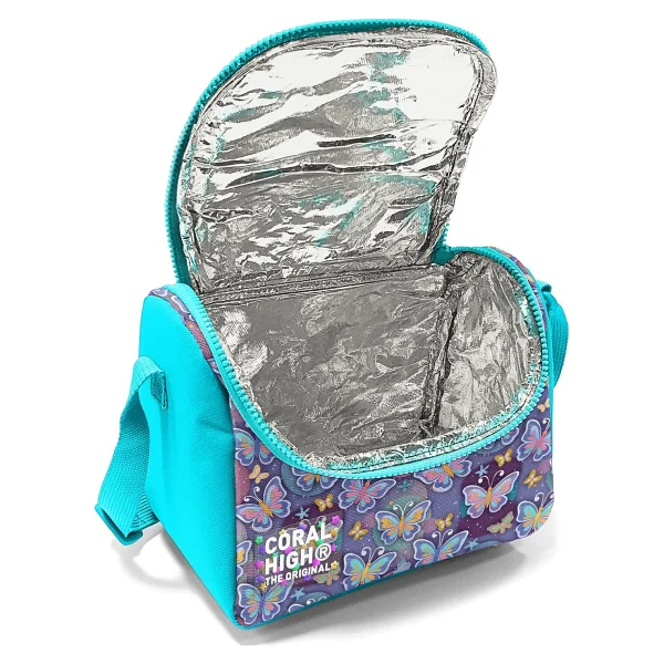 Coral High 37106 Kelebek Desenli Termoslu Beslenme Çantası - Görsel 4
