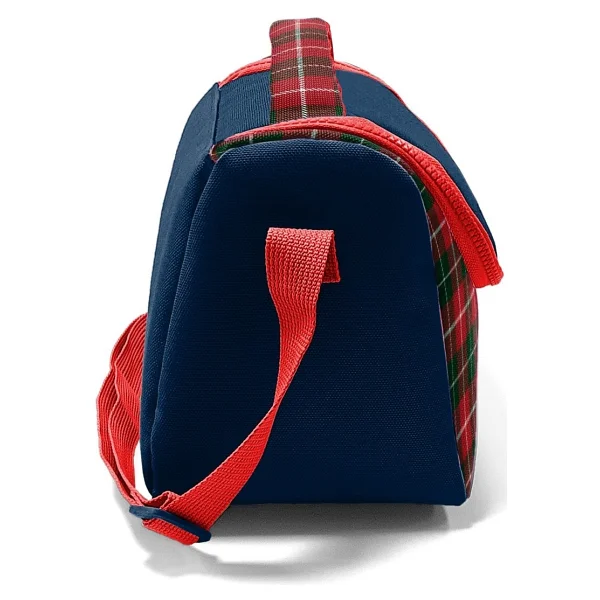 Coral High 37107 Ekose Fiyonk Desenli Termoslu Beslenme Çantası - Görsel 2