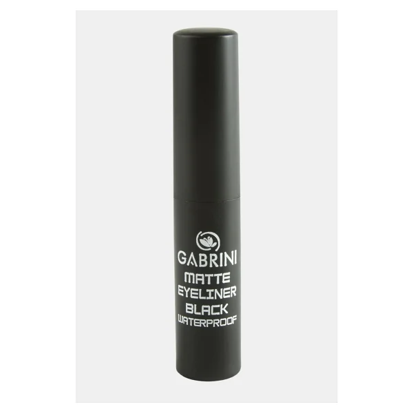 Gabrini Matte Eyeliner Siyah - Görsel 2