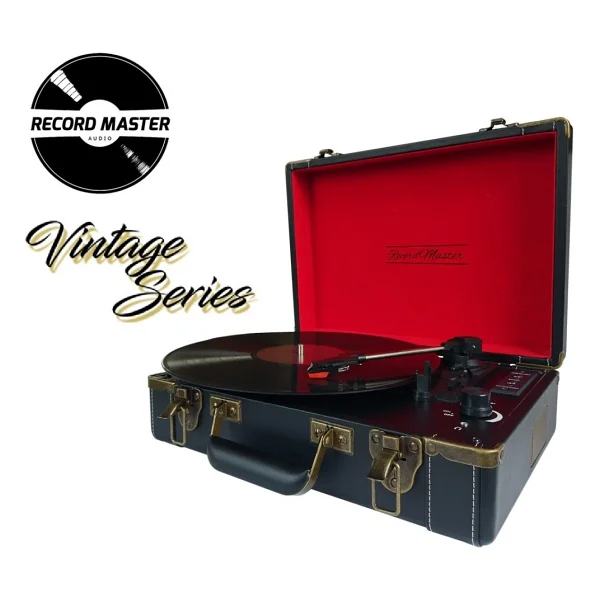 Record Master T317ub Çantalı Retro Pikap - Görsel 3
