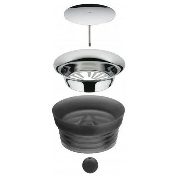 Wmf Gümüş Kapaklı Şeffaf Cam Karaf 1 Lt Modern Tasarım İle Sofra Sunumuna Uygun - Görsel 4