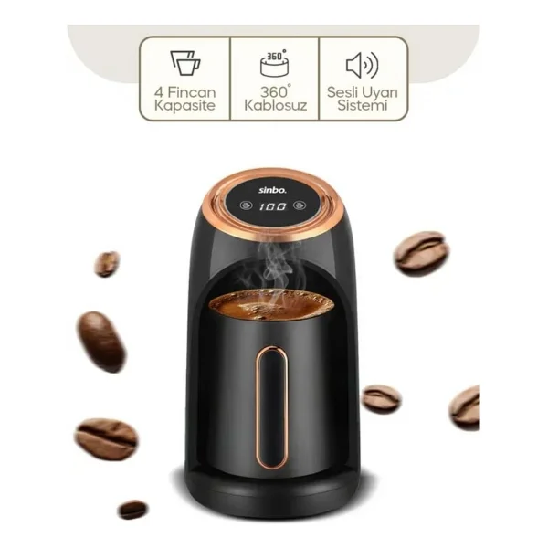 Sinbo SCM-2990 Türk Kahve Makinesi - Görsel 6