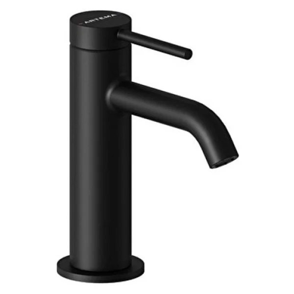 Artema Minimax Round A4353036 Mat Siyah Lavabo Bataryası - Görsel 3