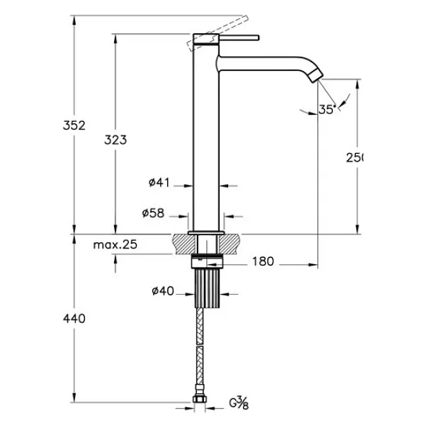 Artema Minimax Round Çanak Lavabo Bataryası - Görsel 2