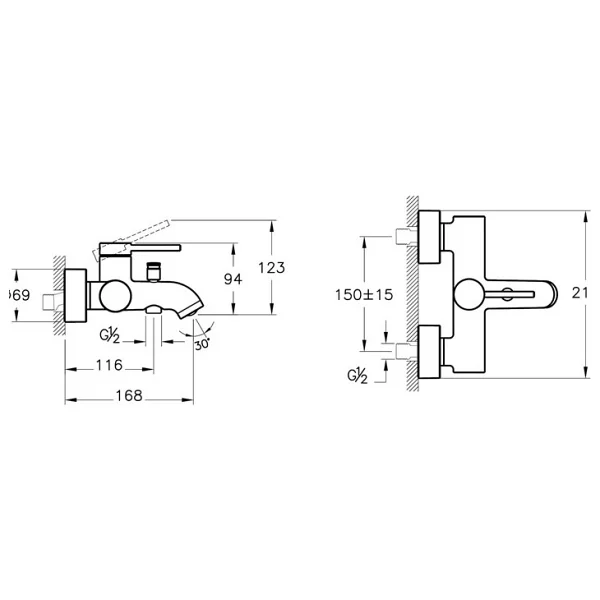 Artema Minimax Round A4354874 Soft Altın Banyo Bataryası - Görsel 2