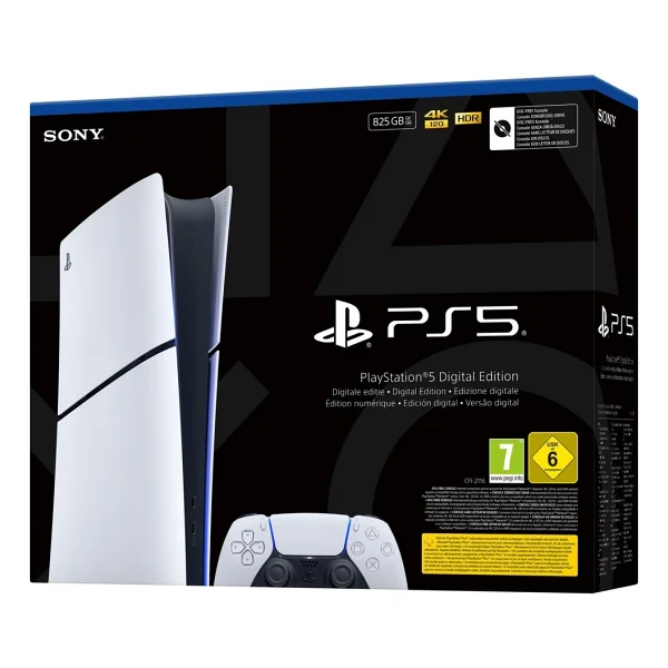 Sony Playstation 5 Slim Dijital Versiyon PS5 (İthalatçı Garantili) - Görsel 4