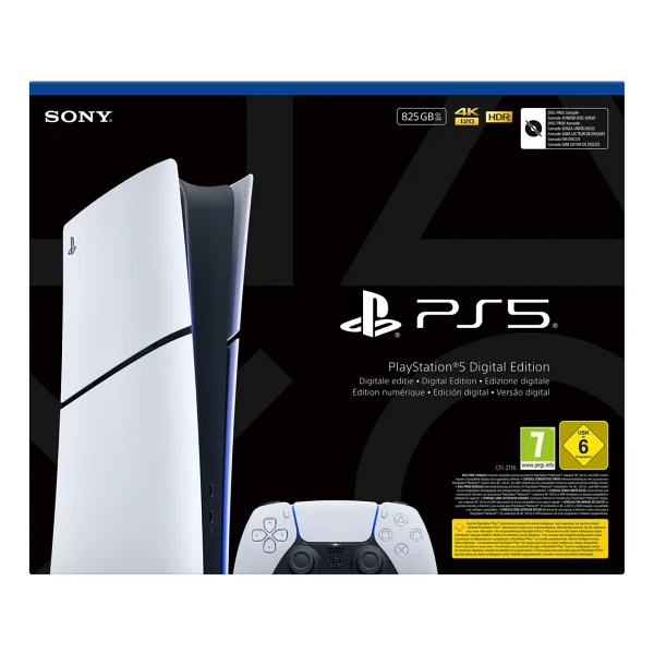 Sony Playstation 5 Slim Dijital Versiyon PS5 (İthalatçı Garantili) - Görsel 3