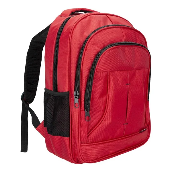 Plm Case City Kırmızı 17" Laptop Sırt Çantası - Görsel 3