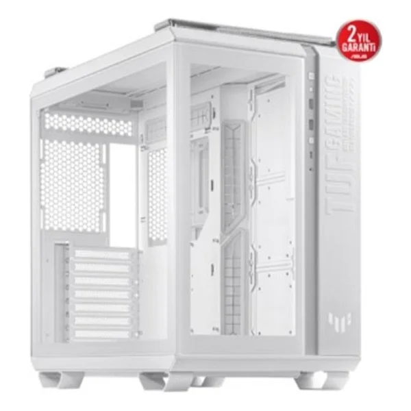 Asus Tuf Gaming Gt502 Plus Fanlı Beyaz Atx Oyuncu Kasası - Görsel 2