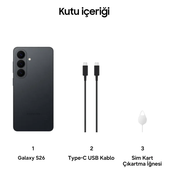 Samsung Galaxy S26 256 GB Siyah - Görsel 5
