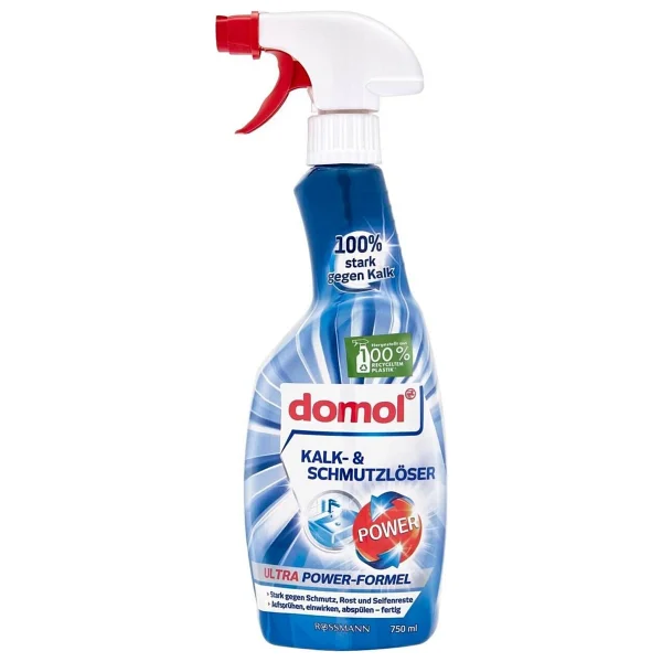 Domol Power Ultra 750 Ml Kireç Ve Kir Çözücü Sprey - Görsel 3