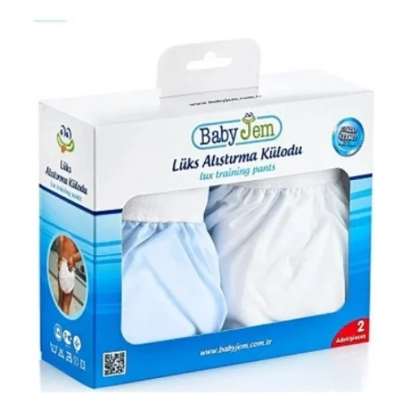 Babyjem Alıştırma Külodu 2'li Paket 3 Yaş Mavi - Görsel 6