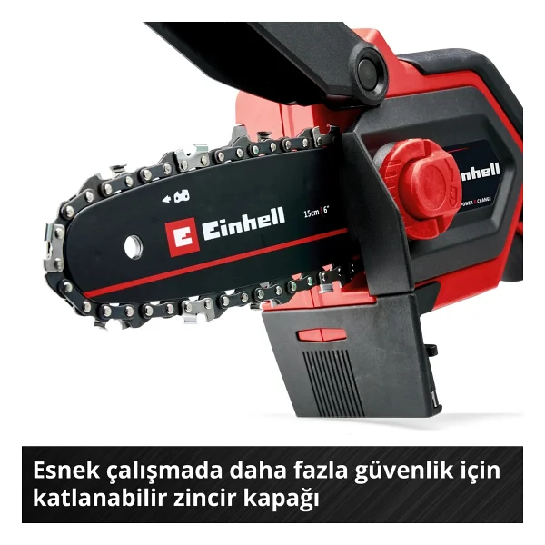 Einhell Ge-Ps 18/15 Li Bag Kit Akülü Dal Budama Testeresi - Görsel 7