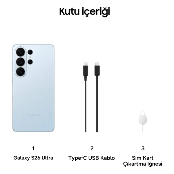 Samsung Galaxy S26 Ultra 256 GB 12 GB Gök Mavisi - Görsel 7