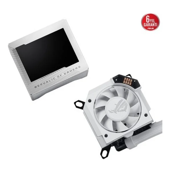 Asus Rog Ryujin Iıı 240 Argb Beyaz İşlemci Sıvı Soğutucu - Görsel 4