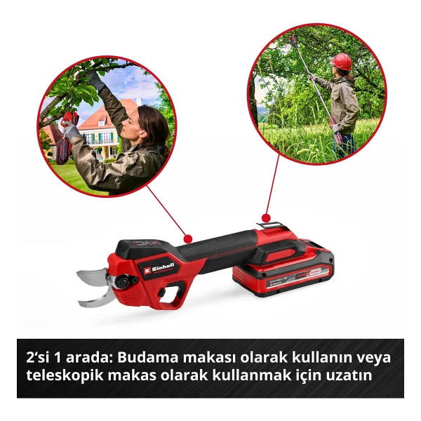Einhell Gp-Ls 18/28 Li T Bl Aküsüz Teleskopik Budama Testeresi - Görsel 7