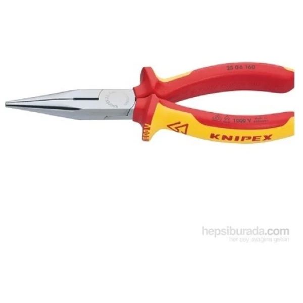 Knipex 25 06 160 1000 V Yalıtımlı Uzun Kargaburun - Görsel 2