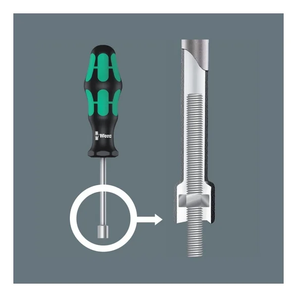 Wera Kraftform Plus 395 Ho/7 7 Parça Lokma Tornavida Seti - Görsel 4