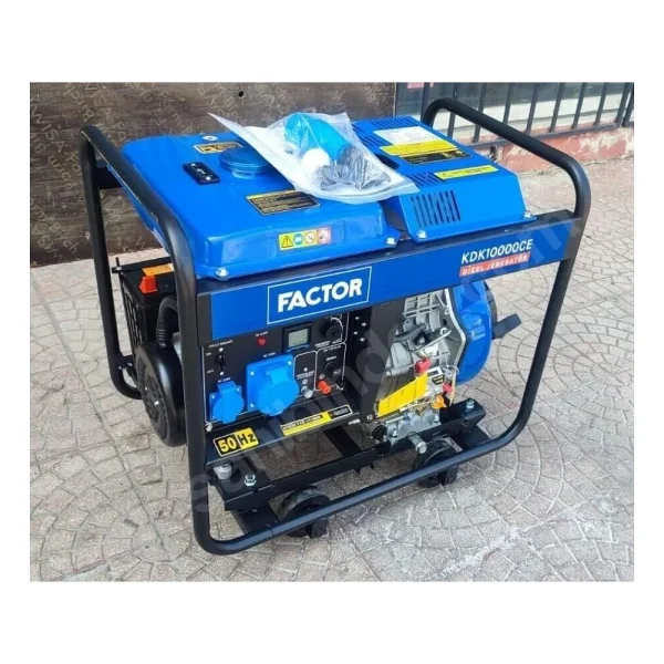 Factor Kdk10000ce 9.4 Kva İpli/Marşlı Dizel Jeneratör - Görsel 4