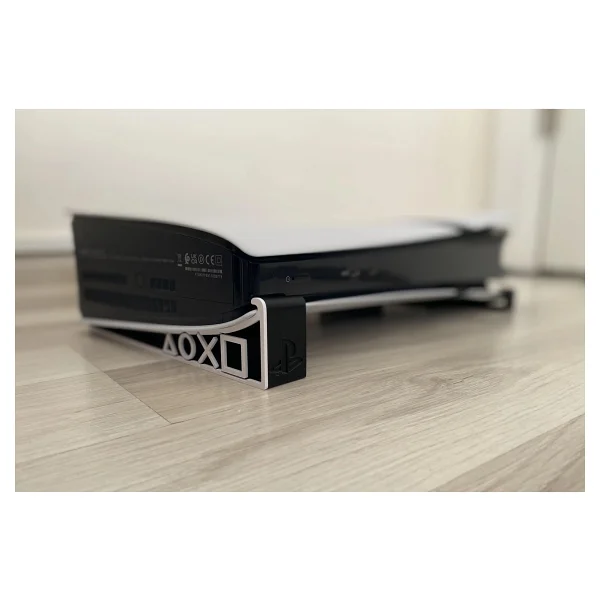 Merada Playstation 5 Pro & Slim Yatay Stand Aparatı - Dijital Sürüm Uyumlu Konsol Stand-PS5 - Görsel 7