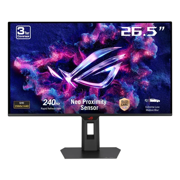 Asus Rog Strix OLED Xg27aqdmes 27" 0.03 Ms 2k Pivot 240 Hz OLED Oyuncu Monitörü - Görsel 7