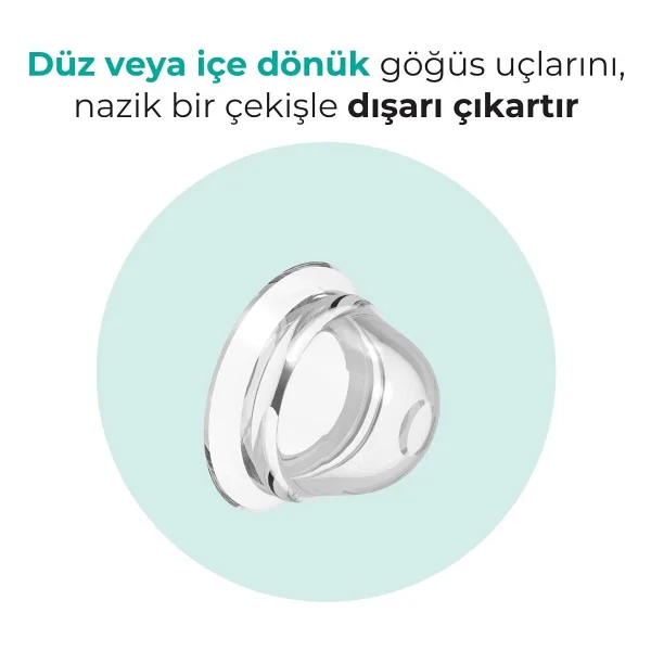 Mamajoo Ikili Göğüs Ucu Koruyucu & Göğüs Ucu Çıkarıcı Seti - Görsel 3
