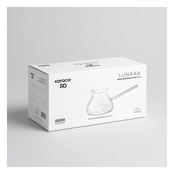 Karaca Lunara 400 Ml Cam Cezve - Görsel 6