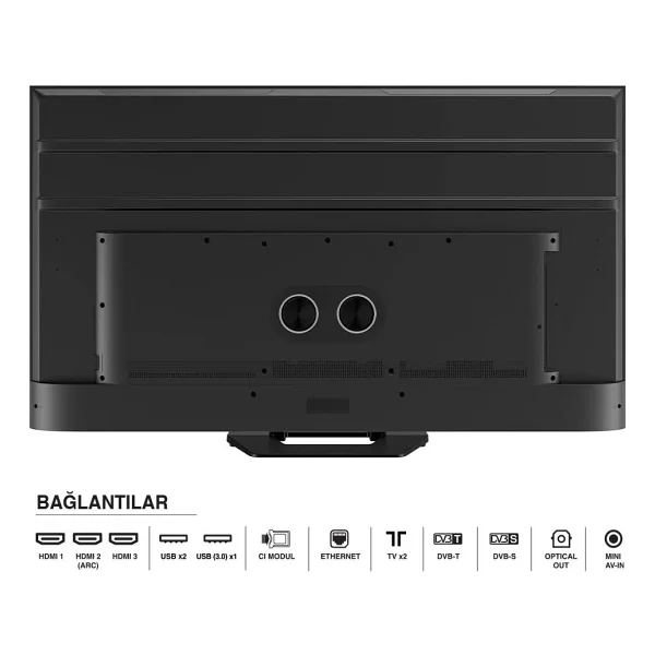 Nextstar Ye-65ıdwp14 4K Ultra HD 65" 165 Ekran Uydu Alıcılı Google Smart Mini LED TV - Görsel 5