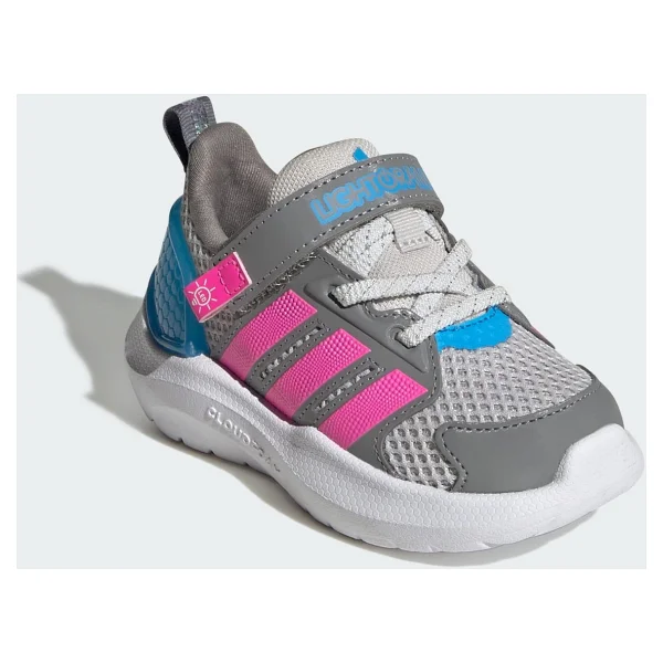 Adidas Lightorama Rnr El I Hq9257 Gri Bebek Spor Ayakkabı - Görsel 4