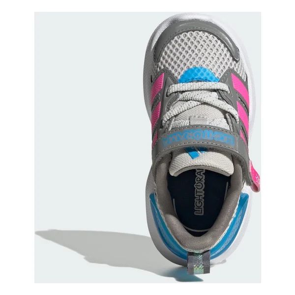 Adidas Lightorama Rnr El I Hq9257 Gri Bebek Spor Ayakkabı - Görsel 5