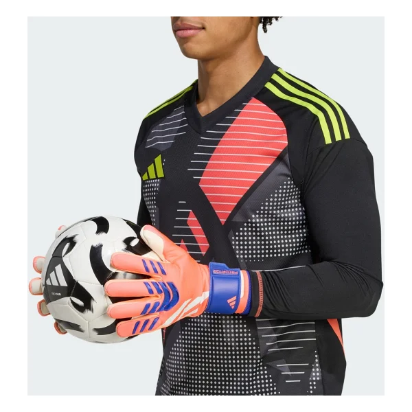 Adidas Predator League Jn5369 Turuncu Kaleci Eldiveni - Görsel 3