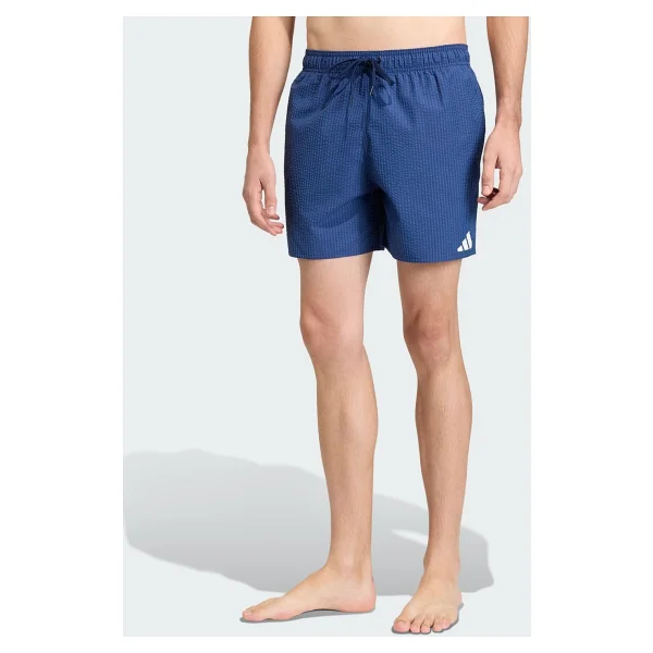 Adidas Seersucker Striped 5-Inch Jx2674 Gri Erkek Deniz Şortu - Görsel 8